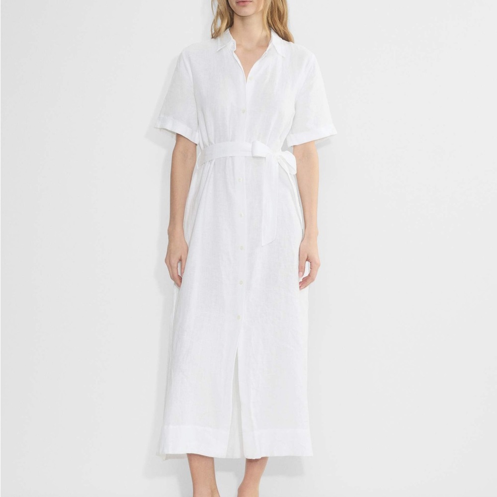 Aritzia (Wilfred) Eleta Linen Maxi Dress